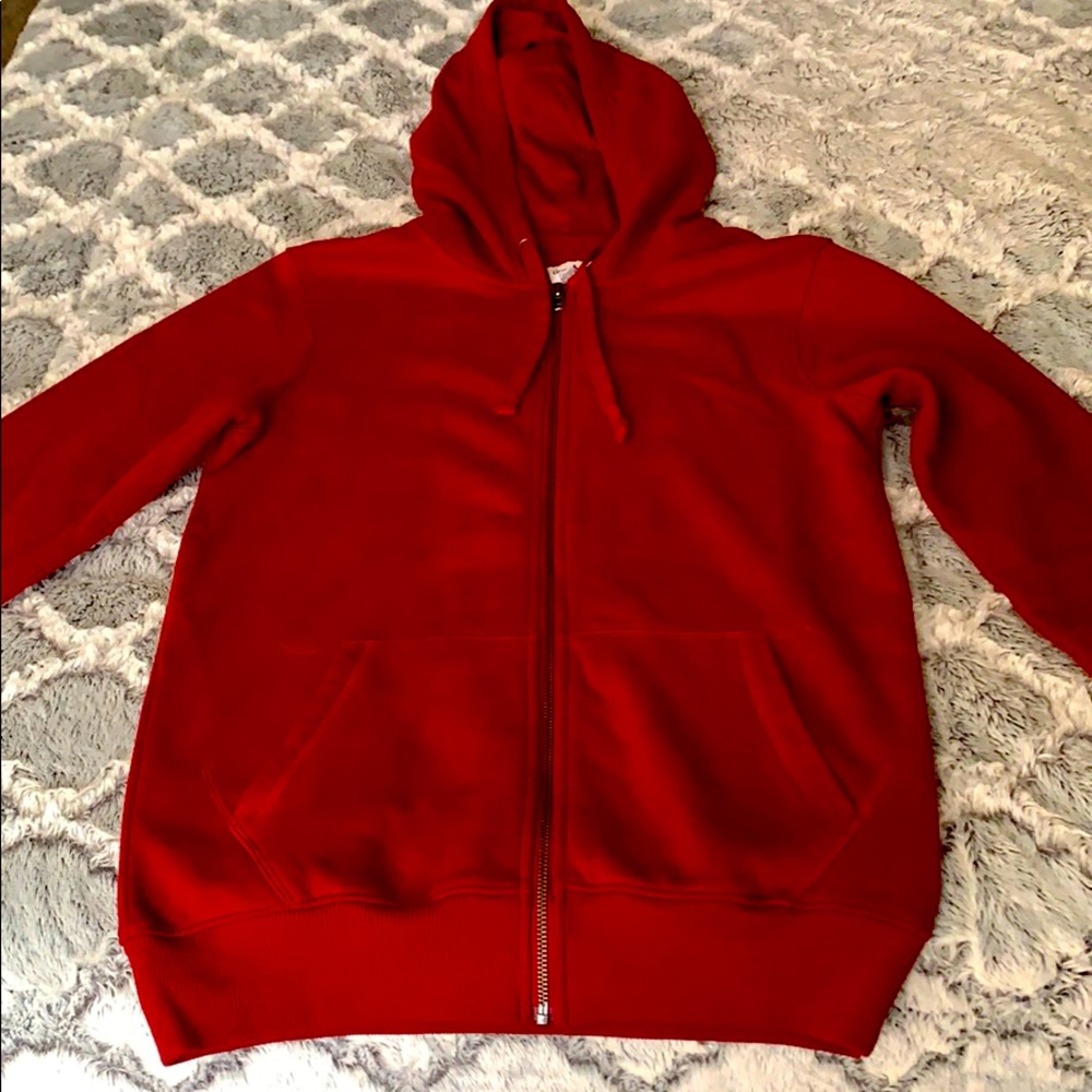 Goodfellow | Redish Wine,  Zip-Up